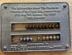 Vintage 1995 MTG Duelist Magic Life Counter Red Reaper Miniatures Abacus RARE - Image 2