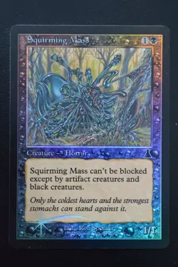 Magic The Gathering MTG SQUIRMING MASS FOIL Urza's Destiny LP Lightly Played - Image 1