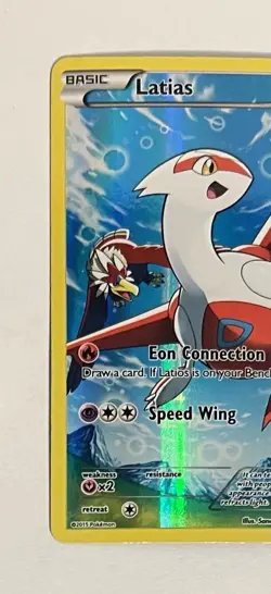 Pokemon TCG Latias XY78 XY Full Art Promo Holo Card NM - Image 5
