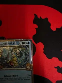 Pokemon Misty's Gyarados 049/182 Destined Rivals Stamped Prerelease Promo - Image 2