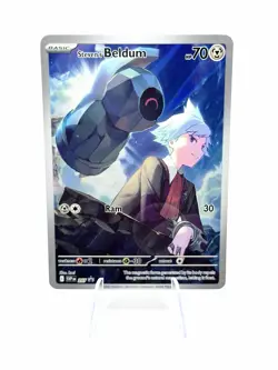 Pokemon TCG Steven's Beldum SVP 207 Black Star Promo (#3) - Image 1