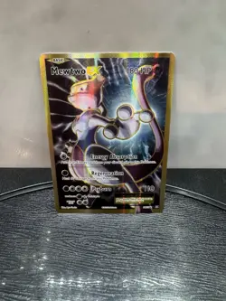 Mewtwo EX 103/108 Evolutions Full Art Holo Pokemon FREE SHIPPING - Image 1