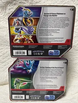 Pokemon TCG Suicune V & Entei V Tin Lot – Factory Sealed – Authentic - Image 2