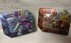 Pokemon TCG Suicune V & Entei V Tin Lot – Factory Sealed – Authentic - Image 3