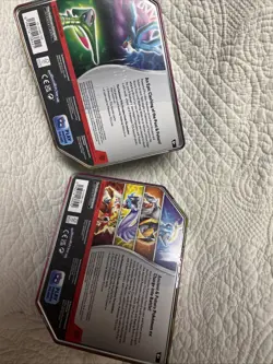 Pokemon TCG Suicune V & Entei V Tin Lot – Factory Sealed – Authentic - Image 4