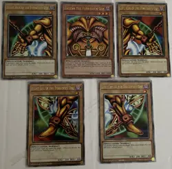 YUGIOH Exodia Complete Set - 5 Pieces - TN23/MP24 - Quarter Century Rare - Image 1