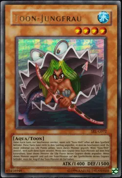 Yu-Gi-Oh! Toon-Jungfrau SRL-G072 Ultra Rare [NM] Mermaid OG Old | DE 2002 - Image 1