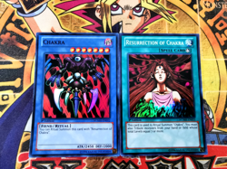 Resurrection & Chakra numh-en052/en053 1st Edition (NM) Super Rare Yu-Gi-Oh! - Image 1