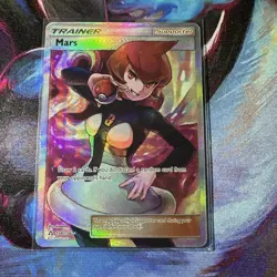 Mars 154/156 SM Ultra Prism Full Art Ultra Rare Card Pokemon TCG Minty - Image 1