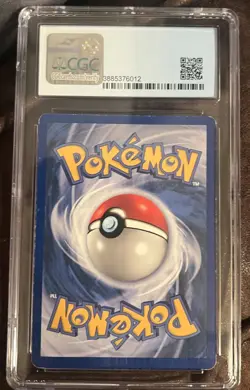 Pokemon TCG Blastoise Base Set Holo Unlimited Rare Card 2/102 WOTC CGC 5.5 - Image 2