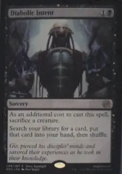 Diabolic Intent - The Brothers' War: #89, Magic: The Gathering - Foil Nm C254 - Image 1