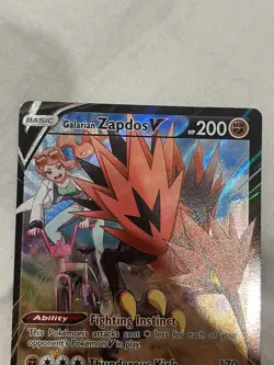Galarian Zapdos V - TG19/TG30 - Astral Radiance: Trainer Gallery - Pokemon TCG - Image 2