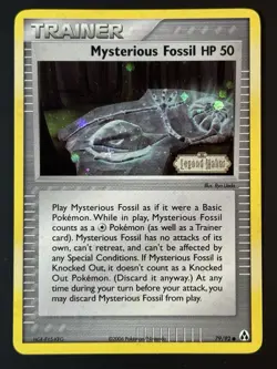 Pokemon Mysterious Fossil 79/92 Reverse Holo EX Legend Maker - NM - Image 1