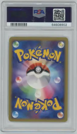 2007 Pokemon Japanese Promo #007 Darkrai Holo Fan Club 10000 Exp Pts PSA 8 - Image 2