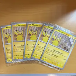 Pokemon Pikachu at the Natural History Museum - Sealed Jumbo Promo - Image 1