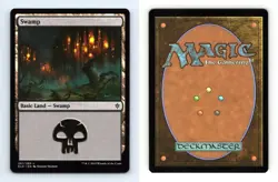 Swamp #261/269 MTG Throne Of Eldraine 2019 Land TCG Card - Image 1