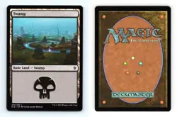 Swamp #260/269 MTG Throne Of Eldraine 2019 Land TCG Card - Image 1