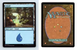 Island #256/269 MTG Throne Of Eldraine 2019 Land TCG Card - Image 1