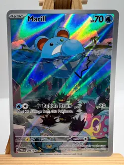 Pokemon Paldea Evolved - 204/193 Marill - Illustration Rare - NM/M - Image 1