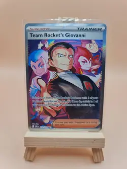 Pokemon TCG Team Rocket's Giovanni Destined Rivals Card 238/182 NM - Image 1