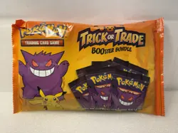 Pokemon TCG Halloween Trick or Trade Booster Bundle 40 Packs In hand 820650850783 - Image 1
