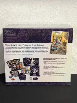 Pokemon TCG SV Paldean Fates Elite Trainer Box ETB New Sealed! - Image 3