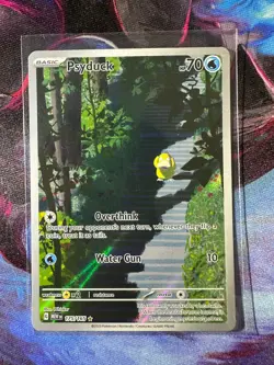 Psyduck 175/165 Illustration Rare Scarlet & Violet 151 Pokemon TCG NM - Image 1