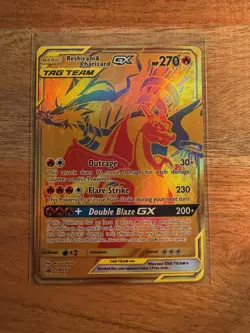 Pokemon TCG Reshiram & Charizard GX Black Star - Image 1