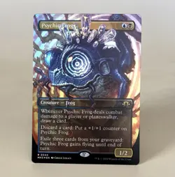 MTG Psychic Frog - Borderless Foil - MH3 NM - Image 1