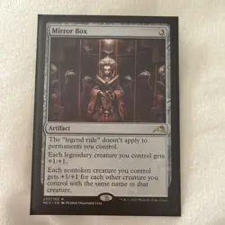 Mirror Box NEO 250/302 Kamigawa: Neon Dynasty Rare MTG TCG Card NM - Image 1