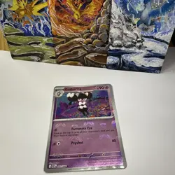 Pokemon TCG Gothorita Masterball Reverse Holo 042/086 White Flare NM - Image 1