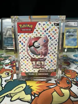 Pokemon 151 Booster Bundle Box BRAND NEW FACTORY SEALED with acrylic case - Image 1