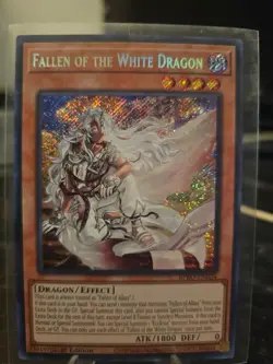 Yugioh Fallen of the White Dragon Secret Rare BPRO-EN024 1st Edition - Image 1