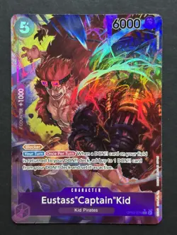 Eustass “Captain” Kid OP05-074 SR One Piece Card Game English NM - Image 1