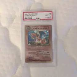 Pokemon Charizard 1999 Japanese CD Promo Holo PSA 10 GEM MT #006 Card - Image 1