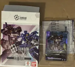 Gundam Card Game ST05 Iron Bloom Deck Only, No Promo Card Starter TCG Barbatos - Image 1