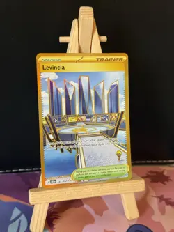 Pokemon TCG Levincia Card 244/182 Destined Rivals Secret Rare - Image 1