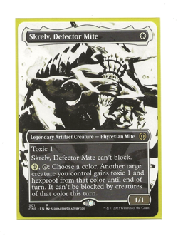 SKRELV, DEFECTOR MITE Magic Phyrexia ONE English Showcase MTG - Image 1