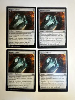 4x Mtg Jumpstart Rogue‘s Gloves NM/M Magic The Gathering - Image 1