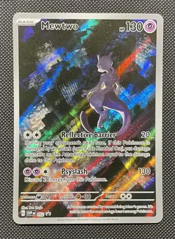 Pokemon Mewtwo 052 - Pokemon 151 UPC Black Star Promo 052 NM - Image 1