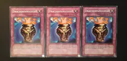Yu-Gi-Oh! 3x Drachenfanggefaß, SDY-G040, Common, 2. Auflage, Deutsch, Excellent - Image 1