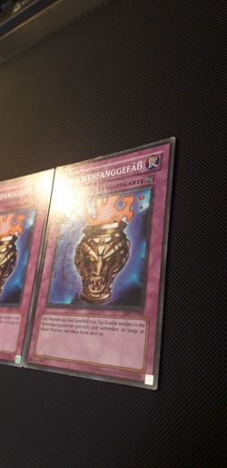 Yu-Gi-Oh! 3x Drachenfanggefaß, SDY-G040, Common, 2. Auflage, Deutsch, Excellent - Image 4