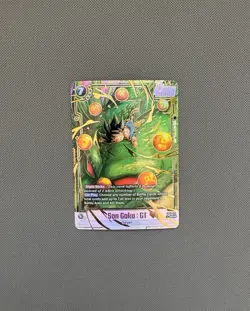 Son Goku: GT FB07-122 Alternate Art Wish for Shenron Dragon Ball Super Card Game - Image 1