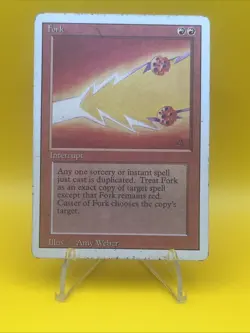 MTG x1 Fork - Revised 3ED (Heavy Play) - Image 1