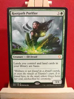Rootpath Purifier - The Brothers' War Commander - Mythic - NM - MTG - Image 1