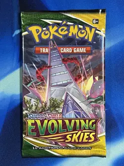 Pokemon 2021 Sword & Shield Evolving Skies Booster Pack Duraludon Nm M Umbreon - Image 1
