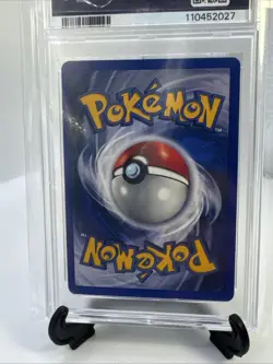 1999 Pokemon Base Set Hitmonchan Shadowless Holo PSA 5 #7 - Image 2