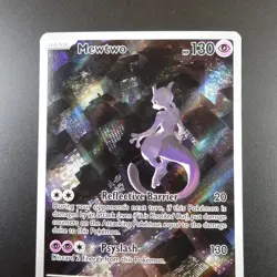 Mewtwo SVP 052 Pokemon Promo 151 Full Art Holo Ultra Premium Card - Image 2