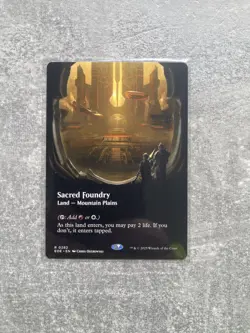 MTG - Sacred Foundry (Borderless) Edge of Eternities - 0282 - NM - Image 1