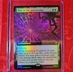 Web Of Life And Destiny Foil Mythic Borderless, MTG Marvel Spiderman, #268 - Image 1